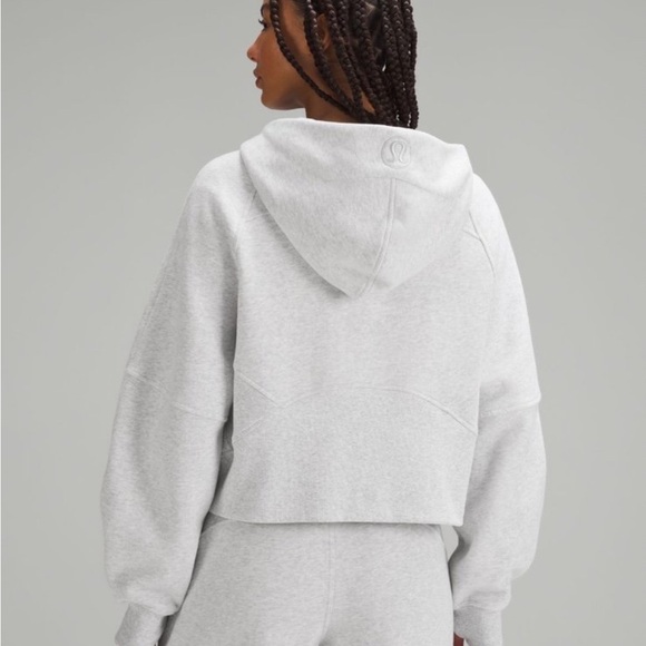 lululemon oversized scuba cropped hoodie - Picture 2 of 4